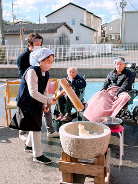 2021年12月28日(火)お餅つき