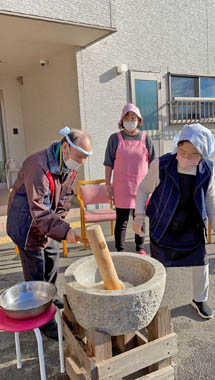 2021年12月28日(火)お餅つき