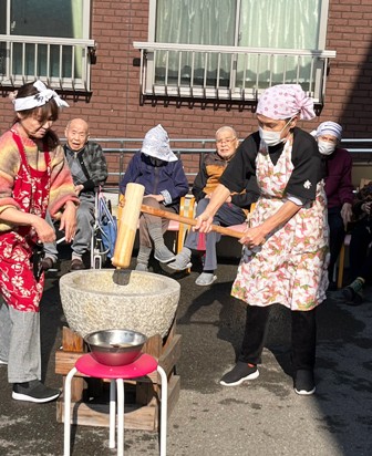 2022年12月28日(水)お餅つき