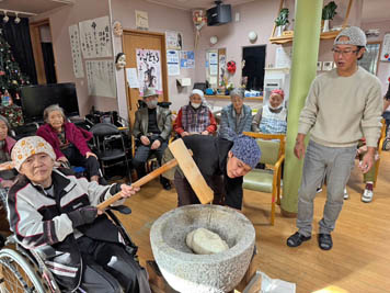 2024年12月27日(木)お餅つき